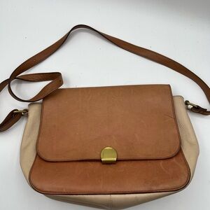 Madewell Abroad Two Tone Shoulder‎ Bag
